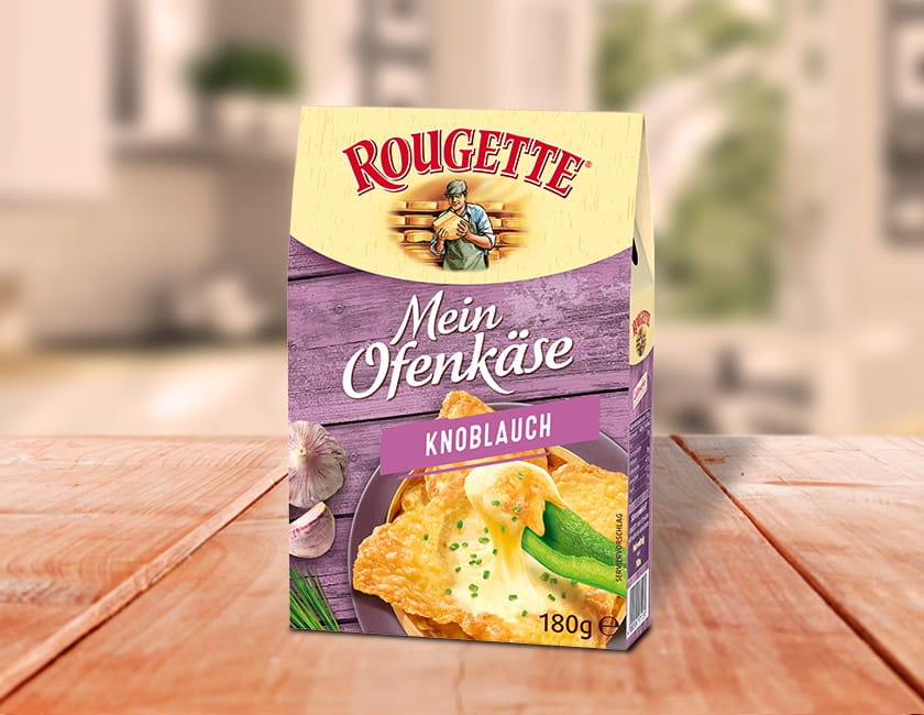 ROUGETTE Käse: Mein Ofenkäse 180 für Käsegericht Ofen. g, den heißes Rougette 